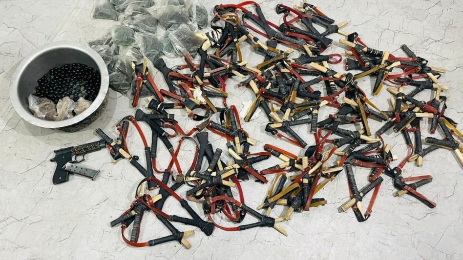 Manipur police destroy massive cache of narcotics in Imphal West Manipur police destroy massive cache of narcotics in Imphal West
