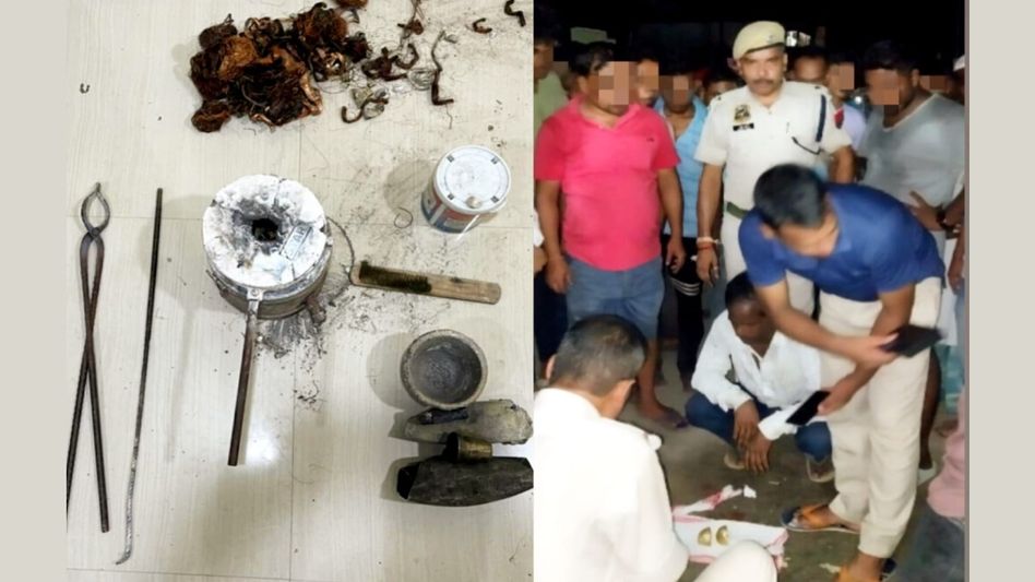Assam Police seize suspected gold, arrest one in Dhubri Assam Police seize suspected gold, arrest one in Dhubri