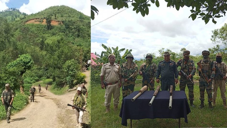 Manipur police destroy massive cache of narcotics in Imphal West Manipur police destroy massive cache of narcotics in Imphal West