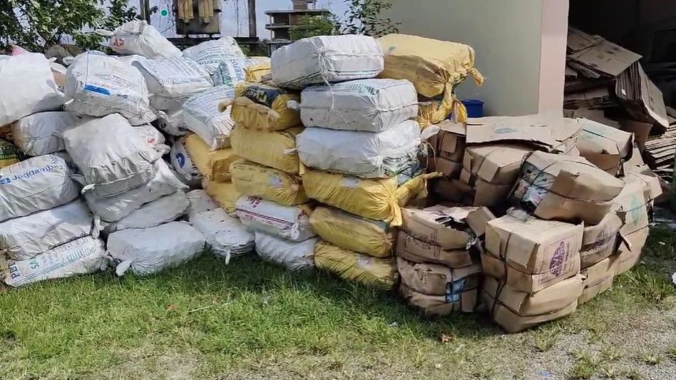Manipur police destroy massive cache of narcotics in Imphal West Manipur police destroy massive cache of narcotics in Imphal West