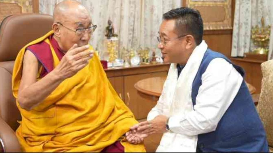 Sikkim CM wishes speedy recovery to Dalai Lama after knee surgery Sikkim CM wishes speedy recovery to Dalai Lama after knee surgery