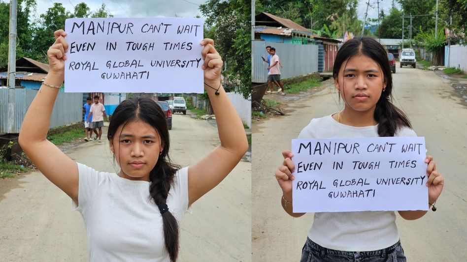 Manipur's crisis-affected students to receive fee waiver from Assam's Royal Global University Manipur's crisis-affected students to receive fee waiver from Assam's Royal Global University