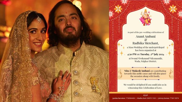 Ambanis to kick off wedding festivities with mass wedding for underprivileged