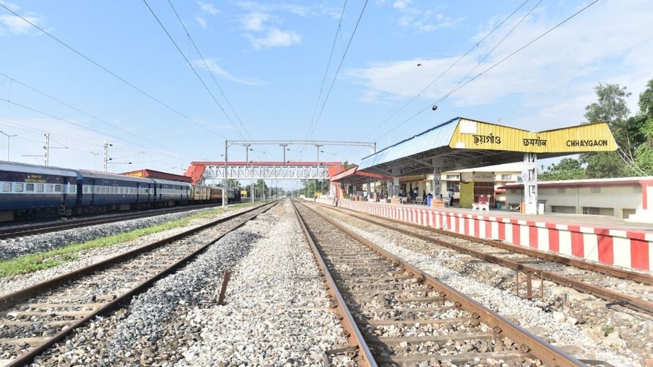 Assam: Double line between Chhaygaon-Mirza stations gets commissioned Assam: Double line between Chhaygaon-Mirza stations gets commissioned