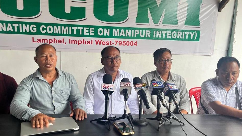 Manipur: COCOMI urges Ministers and MLAs to act decisively for state integrity Manipur: COCOMI urges Ministers and MLAs to act decisively for state integrity