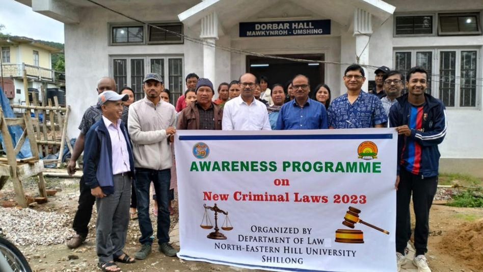 Meghalaya: New criminal laws explained to Shillong community in awareness programme Meghalaya: New criminal laws explained to Shillong community in awareness programme