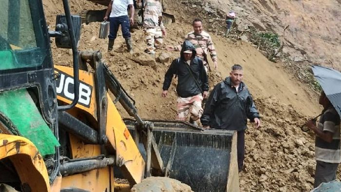 Arunachal: ITBP rescues civilians in landslide heroics