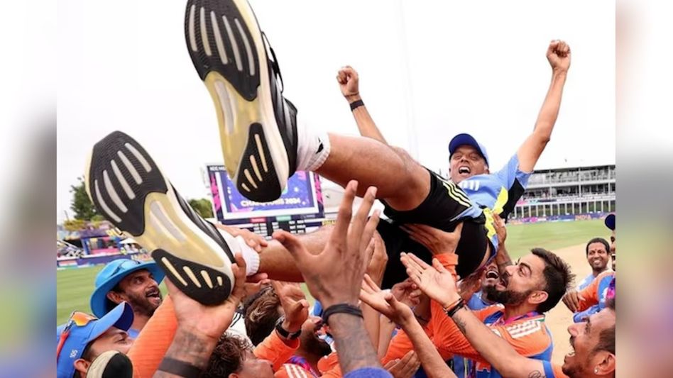 Rahul Dravid signs off as India head coach on a high note with T20 World Cup victory Rahul Dravid signs off as India head coach on a high note with T20 World Cup victory