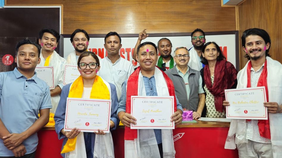 Journalist Union of Sikkim elects new executive committee, Sujal Pradhan elected as President Journalist Union of Sikkim elects new executive committee, Sujal Pradhan elected as President