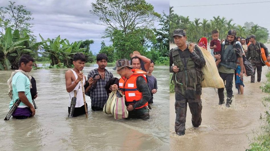 Arunachal: Assam Rifles launches Operation Saviour to rescue stranded civilians amid landslides, floods Arunachal: Assam Rifles launches Operation Saviour to rescue stranded civilians amid landslides, floods
