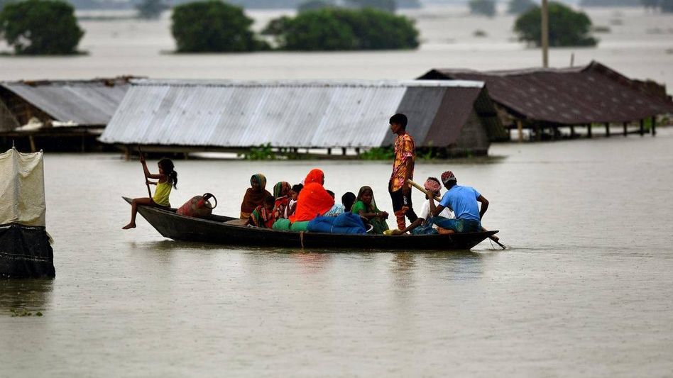 Assam floods impact 14 districts, affect over 2.7 lakh people; two lives lost Assam floods impact 14 districts, affect over 2.7 lakh people; two lives lost