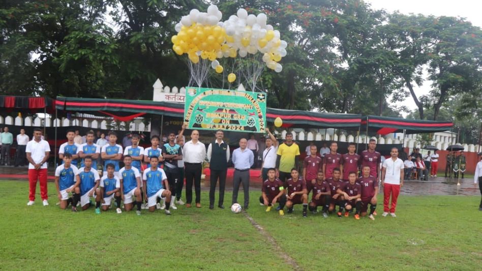 Assam Rifles organises football tournament in Dimapur, final on July 12 Assam Rifles organises football tournament in Dimapur, final on July 12