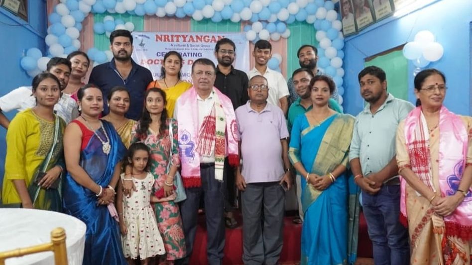 Assam: National Doctor's Day celebrated by socio-cultural group in Dhubri Assam: National Doctor's Day celebrated by socio-cultural group in Dhubri