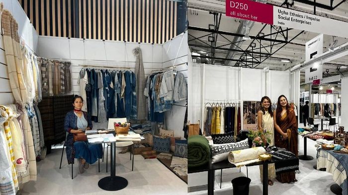 14 Northeast entrepreneurs represent indigenous handicraft in Paris (Photo: NEHHDC/X)