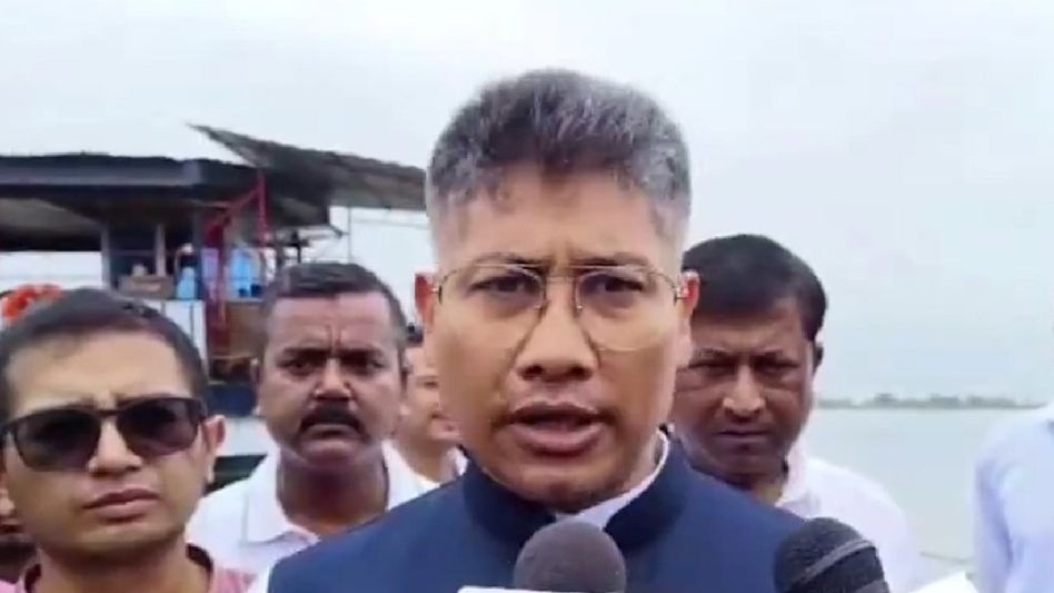 Pijush Hazarika says construction of broken embankment in Golaghat to start in 3 days Pijush Hazarika says construction of broken embankment in Golaghat to start in 3 days