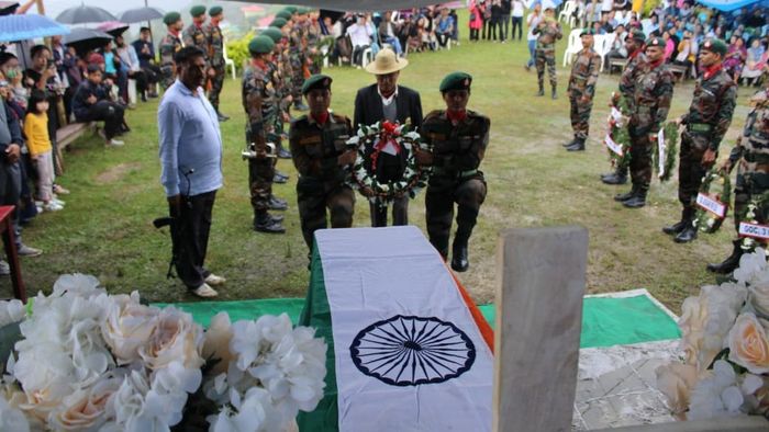 Sepoy Shwensinlo Semp rescued a friend at Nsonji Lake, Tsimenyu