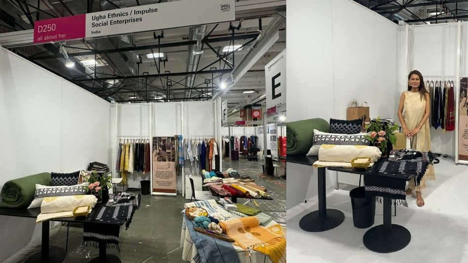 Northeast's Impulse Empower represented Eri silk at Texworld Paris Northeast's Impulse Empower represented Eri silk at Texworld Paris