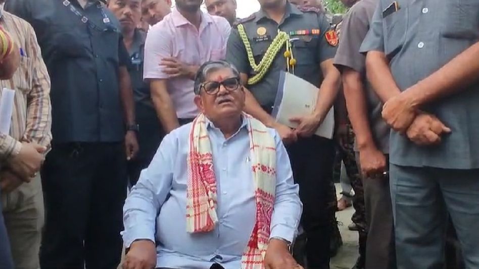 Assam Governor Gulab Chand Kataria assesses flood damage in Morigaon, assures compensation and relief Assam Governor Gulab Chand Kataria assesses flood damage in Morigaon, assures compensation and relief