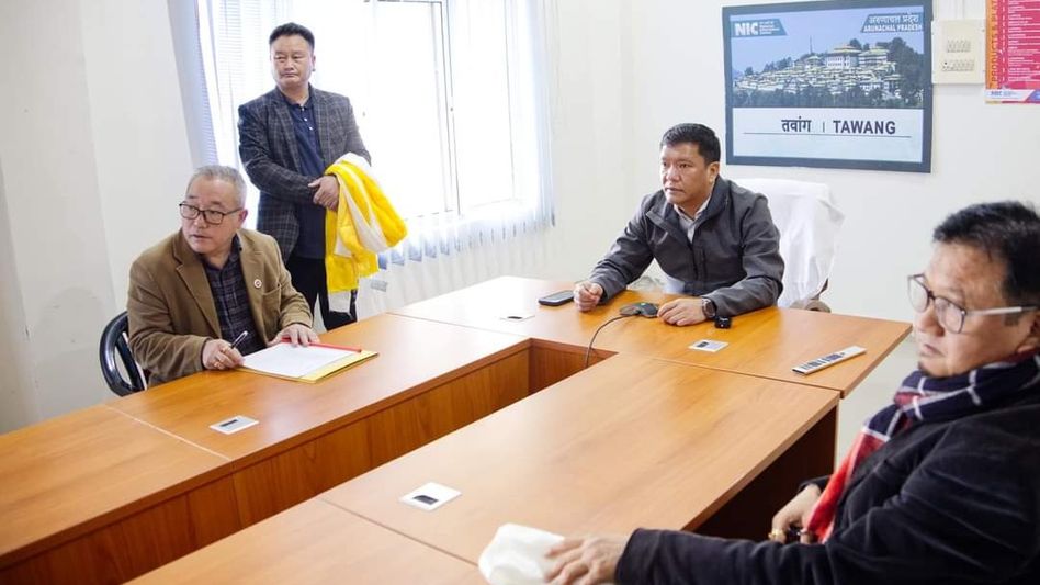 Arunachal CM Pema Khandu reviews disaster preparedness with ministry officials Arunachal CM Pema Khandu reviews disaster preparedness with ministry officials