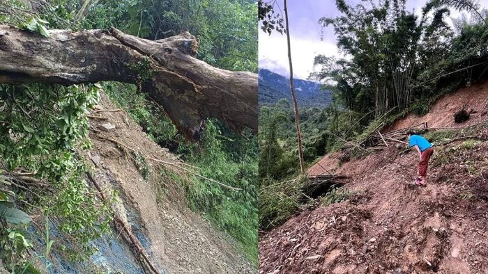 Landslides and erosion cut off Vijaynagar Valley