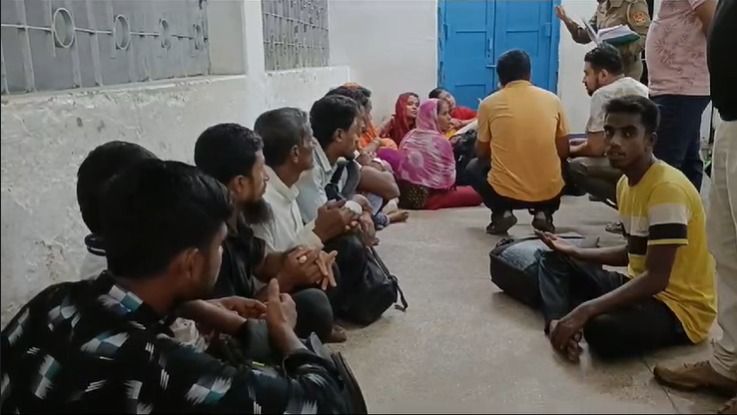 Sixteen Rohingya nationals held in Tripura