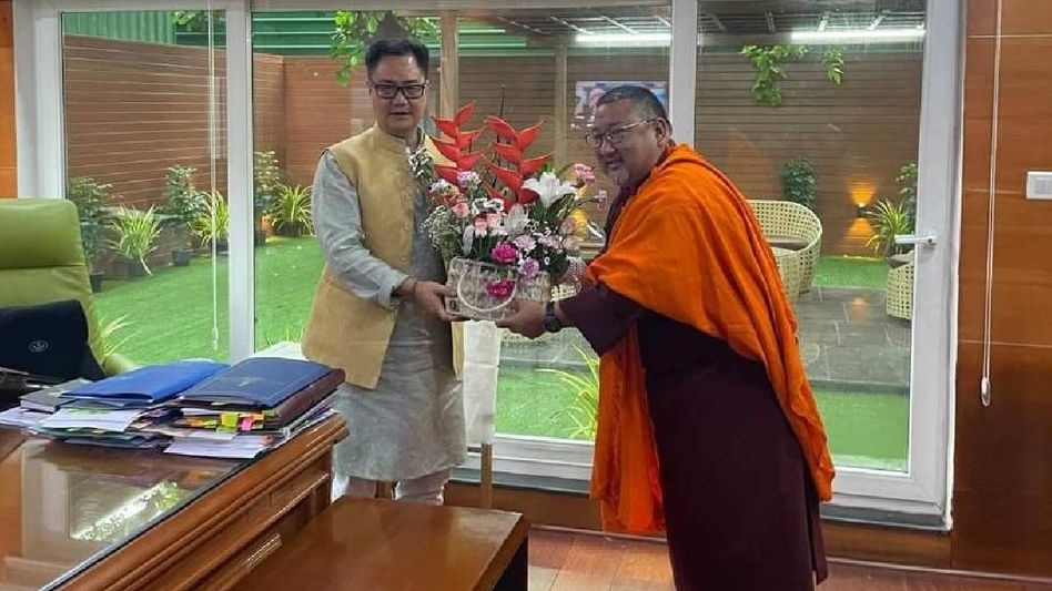 Sikkim Minister meets Kiren Rijiju urging recognition of Ecclesiastical department Sikkim Minister meets Kiren Rijiju urging recognition of Ecclesiastical department
