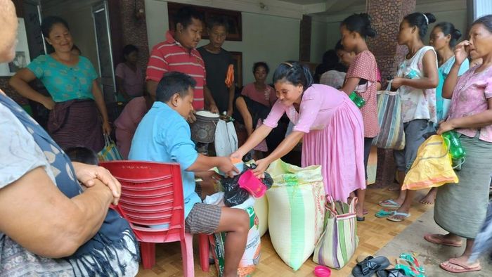 Meghalaya: Relief efforts underway for flood-affected families in South West Garo Hills