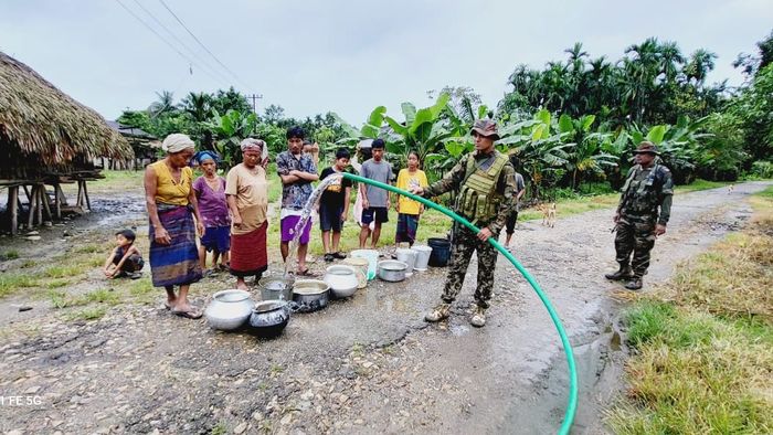Assam Rifles' Flood Relief