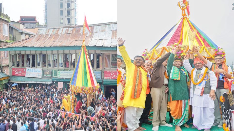 Sikkim Governor leads festive Rath Yatra celebrations at Gangtok's Thakurbari temple Sikkim Governor leads festive Rath Yatra celebrations at Gangtok's Thakurbari temple