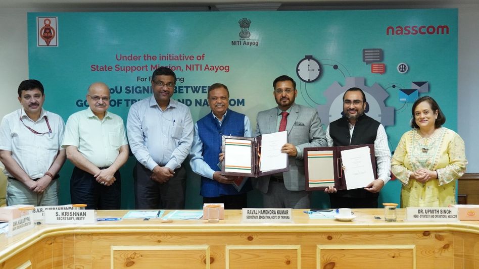 Tripura signs deal with Nasscom to integrate digital skills into academics Tripura signs deal with Nasscom to integrate digital skills into academics