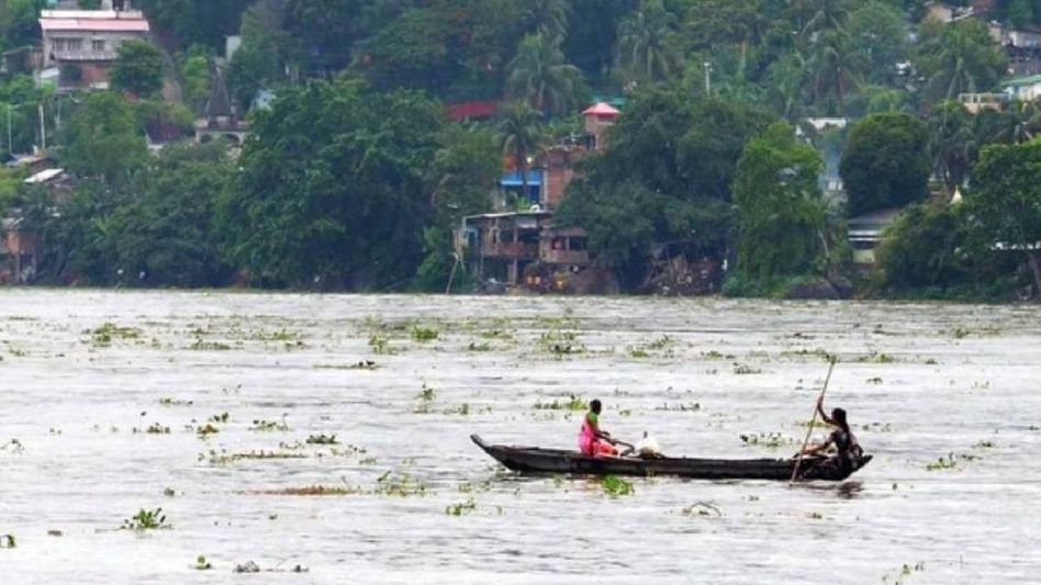Assam floods: Brahmaputra water levels recede, informs Himanta Biswa Sarma Assam floods: Brahmaputra water levels recede, informs Himanta Biswa Sarma