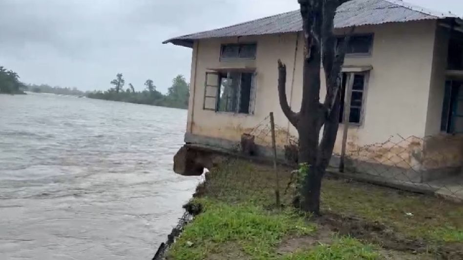 Relentless rainfall in Arunachal causes severe flooding and erosion in Changlang district Relentless rainfall in Arunachal causes severe flooding and erosion in Changlang district