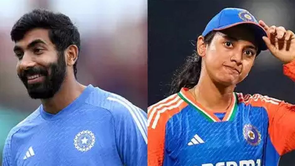 Jasprit Bumrah and Smriti Mandhana honored as ICC Players of the Month for June 2024 Jasprit Bumrah and Smriti Mandhana honored as ICC Players of the Month for June 2024