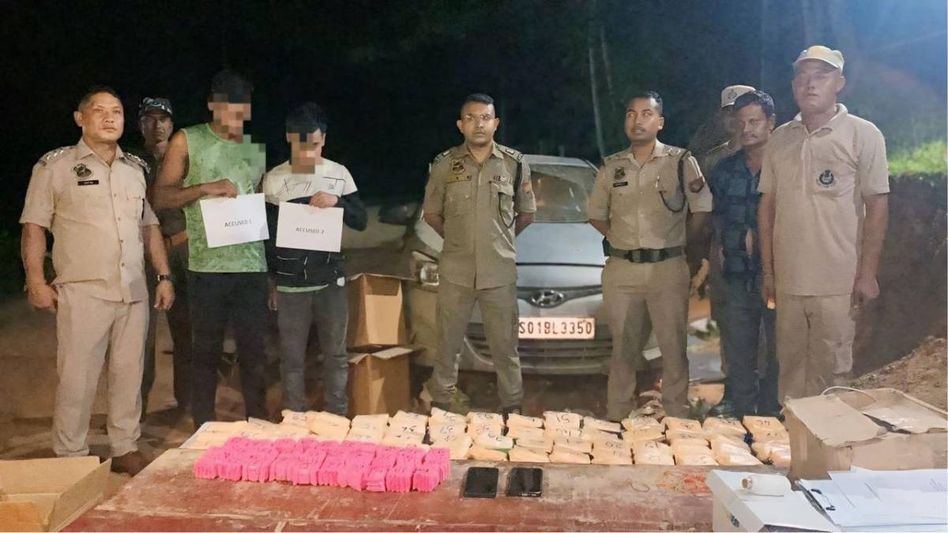Assam Police apprehend two involved in drug smuggling in Karbi Anglong Assam Police apprehend two involved in drug smuggling in Karbi Anglong