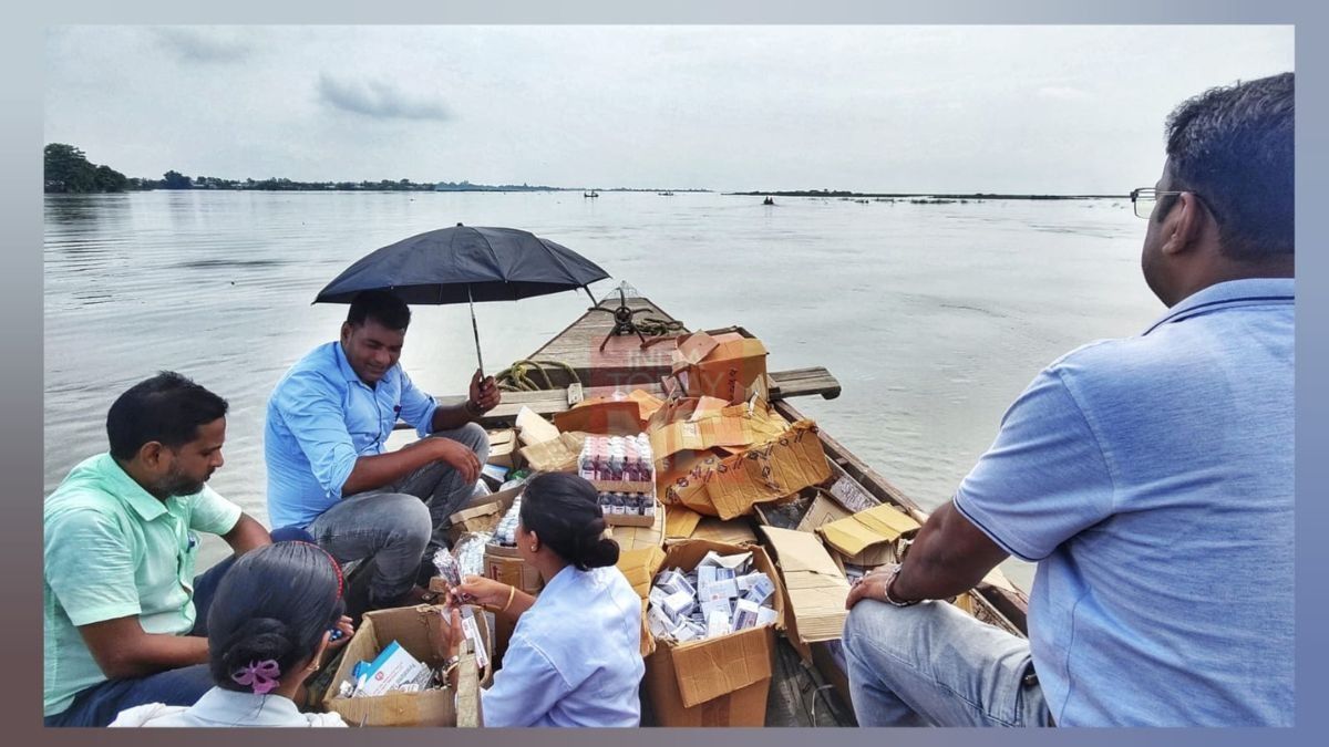 Assam: Dhubri's floating clinics bring medical relief to people of char region amid floods