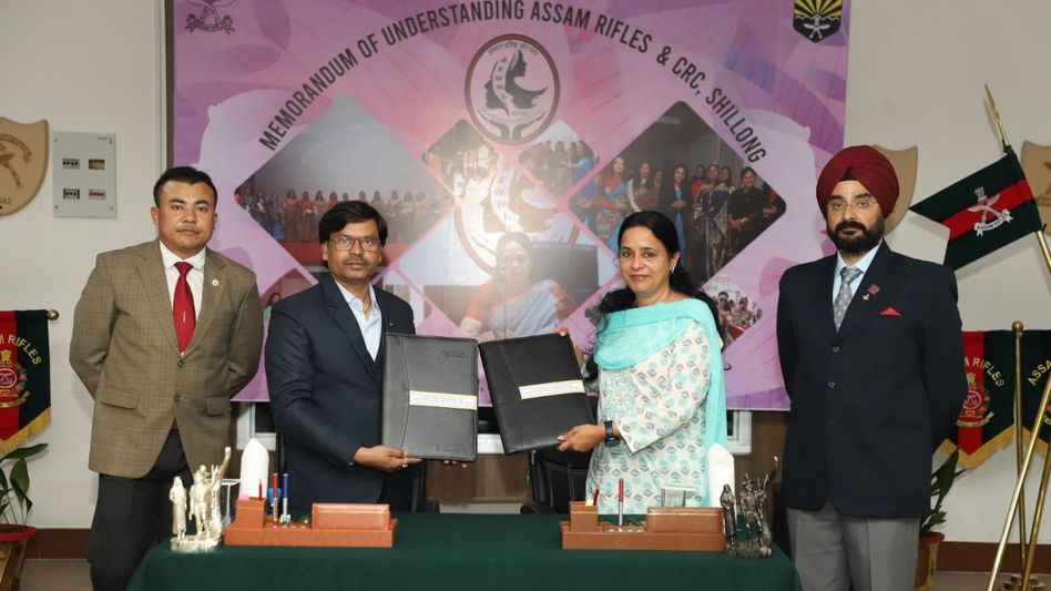Assam Rifles signs deal to provide rehab services to its specially-abled personnel Assam Rifles signs deal to provide rehab services to its specially-abled personnel