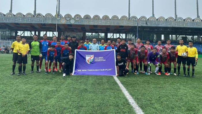 Sikkim Boys' FC defeated Boys Club Gangtok 4-0