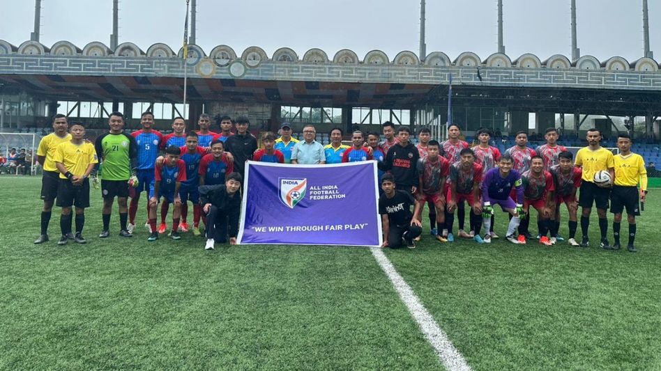 Sikkim: SFA S-League B Division 2024-25 kicks off with thrilling matches at Paljor stadium Sikkim: SFA S-League B Division 2024-25 kicks off with thrilling matches at Paljor stadium