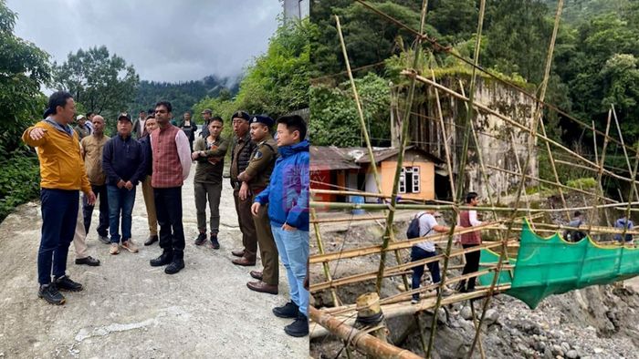 Local representatives raised concerns about road connectivity, housing relocation, and restoration delays