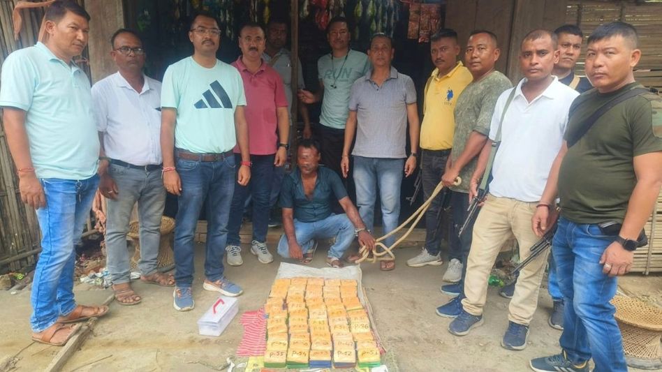 Assam: Heroin worth Rs 3 crore seized in Golaghat, one held Assam: Heroin worth Rs 3 crore seized in Golaghat, one held