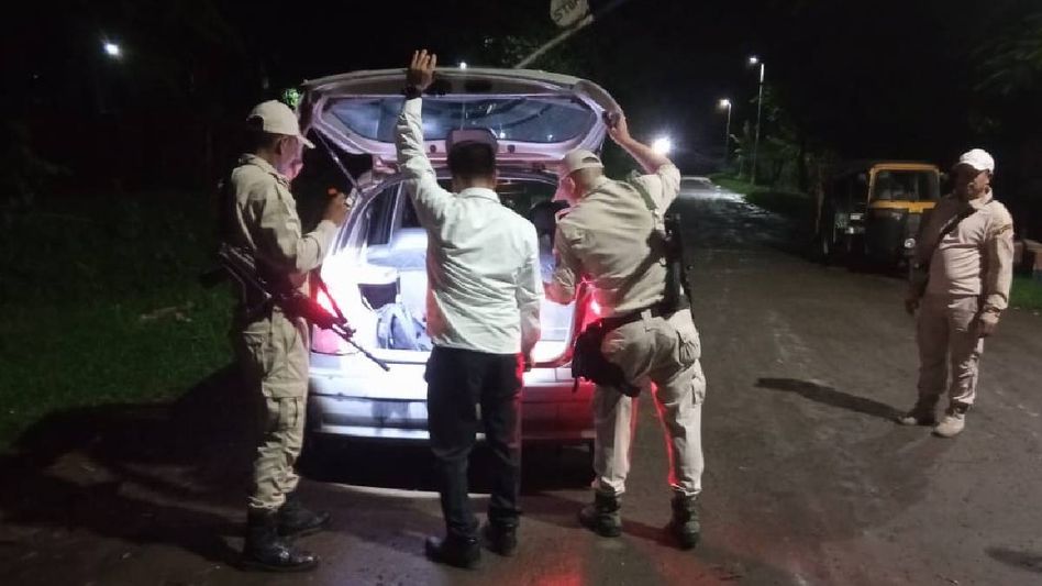 Manipur police destroy massive cache of narcotics in Imphal West Manipur police destroy massive cache of narcotics in Imphal West