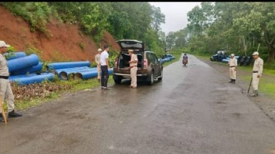 Manipur enforces strict security with 125 checkpoints, 97 detained for violations Manipur enforces strict security with 125 checkpoints, 97 detained for violations