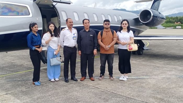 Mizoram CM flies to Ambani wedding in private jet