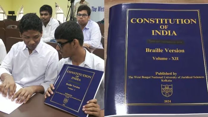 CJI Launches Braille Constitution