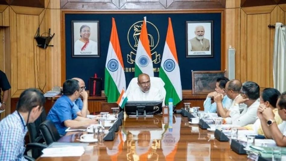 Manipur cabinet OKs new policies, approves land allotment for airport Manipur cabinet OKs new policies, approves land allotment for airport