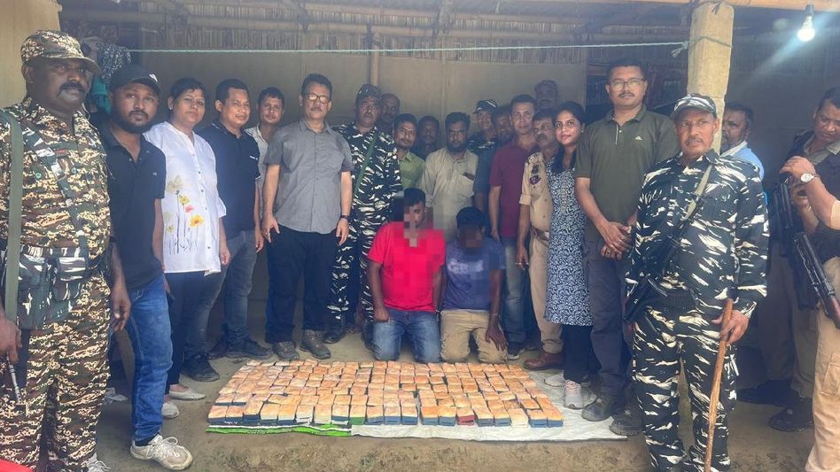 Assam Police seizes drugs worth Rs 17.5 crore in major operations, 4 detained Assam Police seizes drugs worth Rs 17.5 crore in major operations, 4 detained