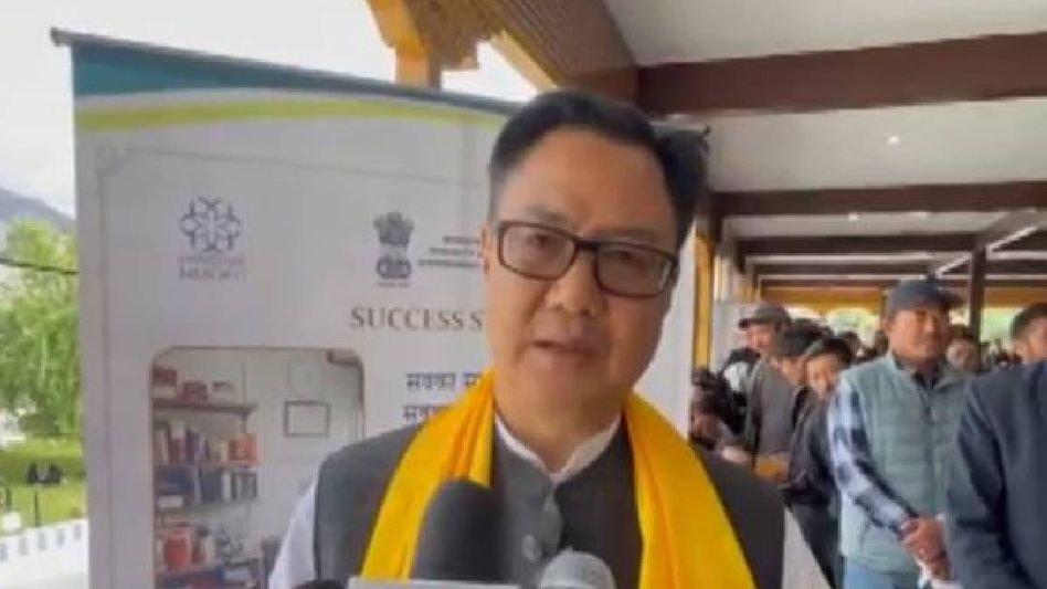 Kiren Rijiju visits Kargil, highlights government's impact on Kargil's development and culture Kiren Rijiju visits Kargil, highlights government's impact on Kargil's development and culture