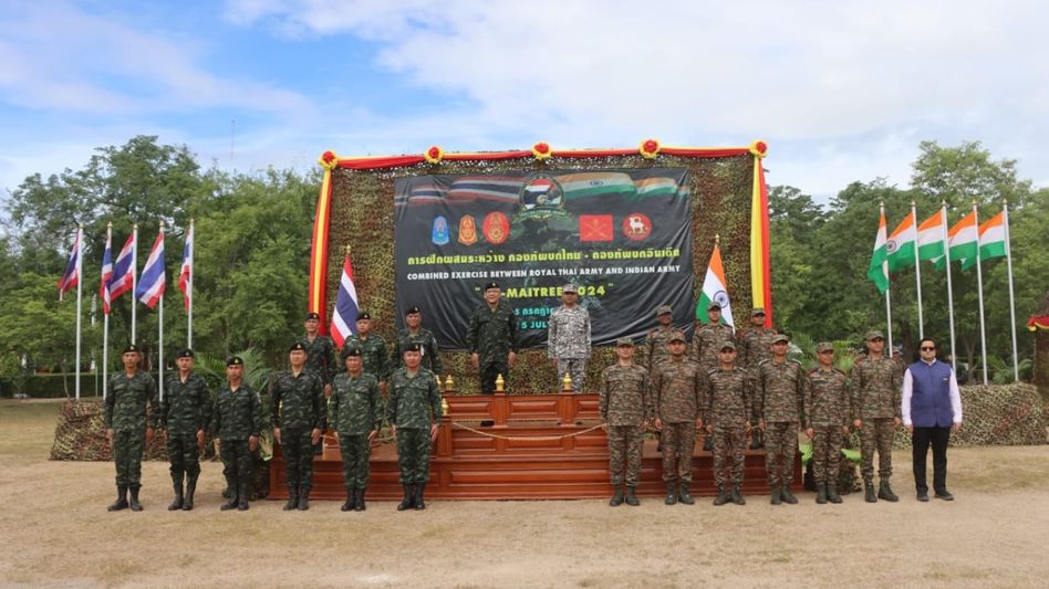 India-Thailand conclude joint military exercise Maitree 2024 India-Thailand conclude joint military exercise Maitree 2024