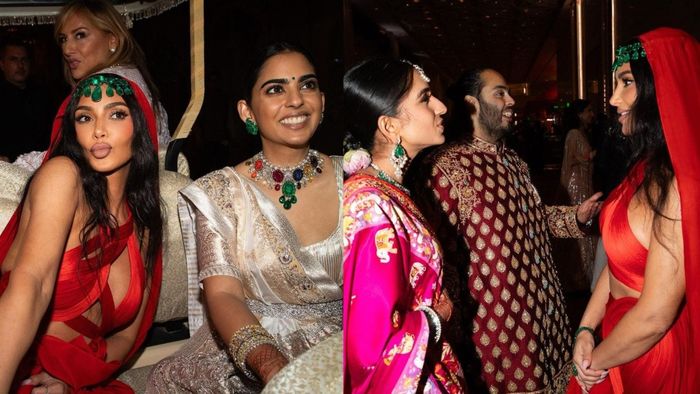 Kim Kardashian captivates fans with glimpse into Ambani wedding extravaganza