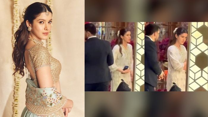 Shanaya Kapoor trolled after viral video from Ambani-Merchant wedding